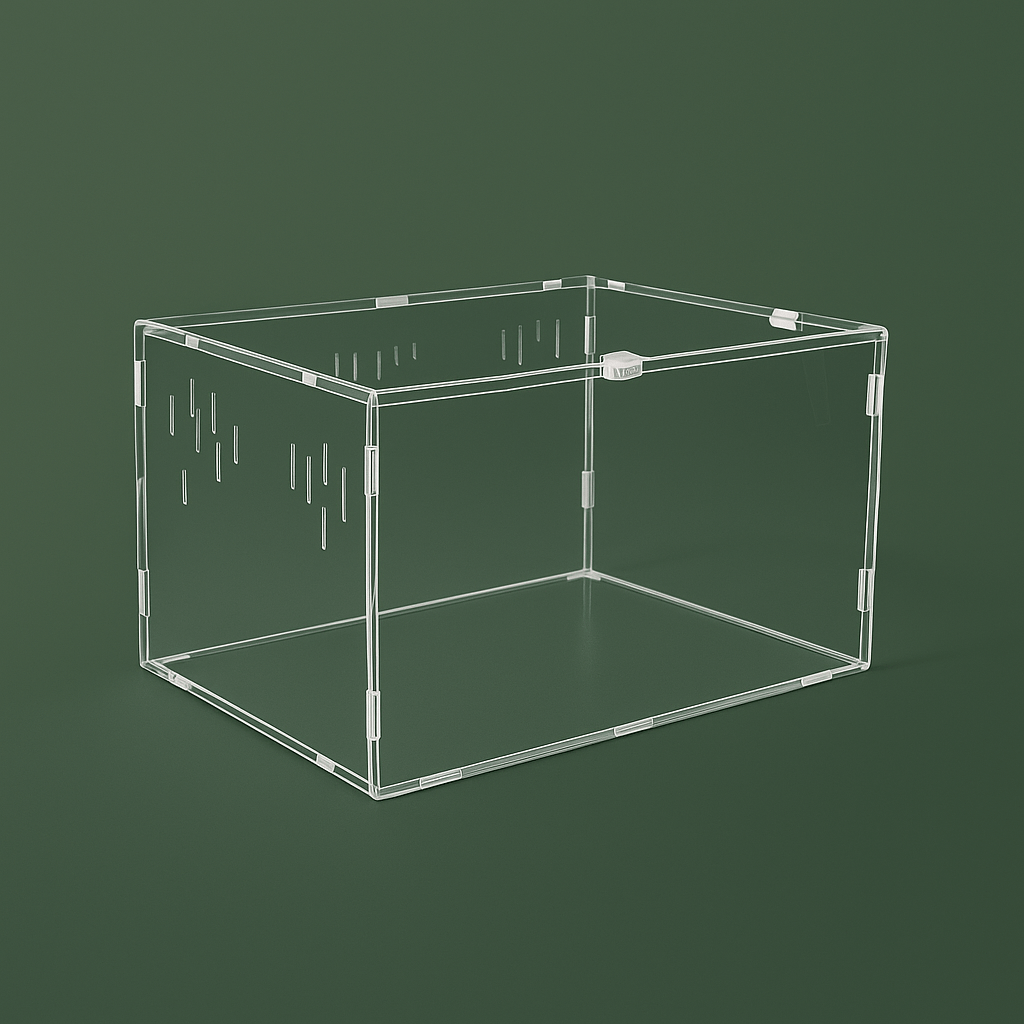 Boîte en acrylique pour reptile