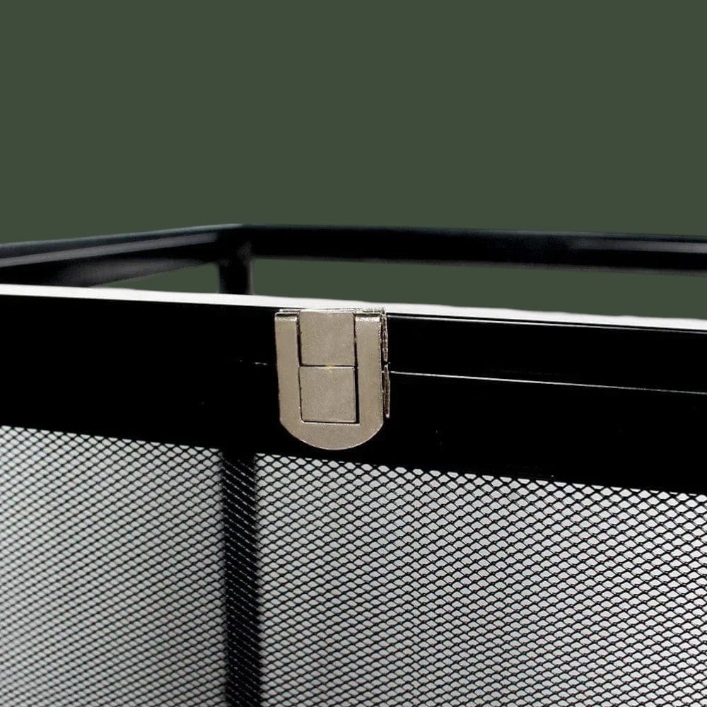 Cage en métal noir et petite pour reptiles