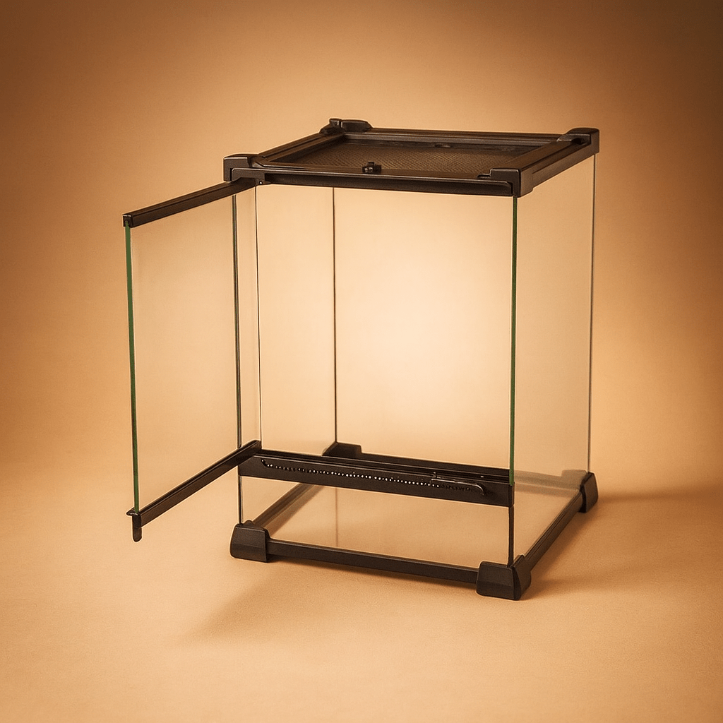 Terrarium en verre grand pour reptile