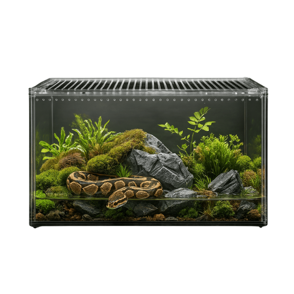 Terrarium en acrylique ventilé pour serpent – TerrariumStore