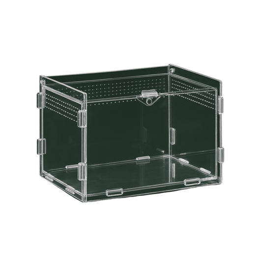 Habitat en acrylique ventilée pour tortue Hermann