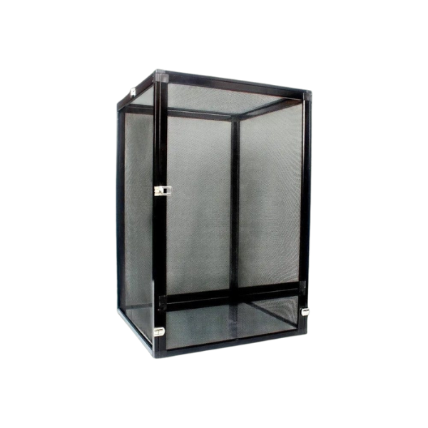 Terrarium de taille moyenne en métal pour reptiles