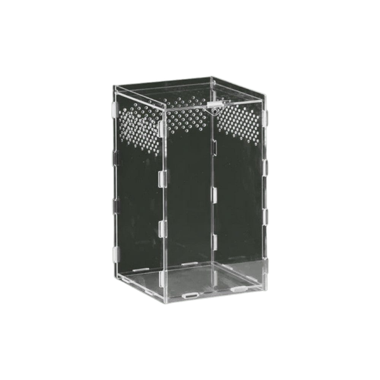 Boîte en plexiglass ventilée pour reptile