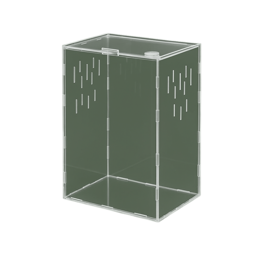 Boîte ventilée en plastique pour reptile