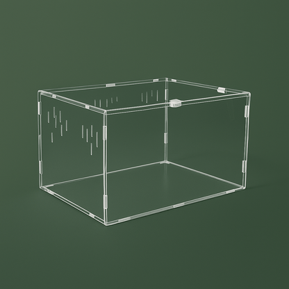 Boîte en acrylique pour reptile