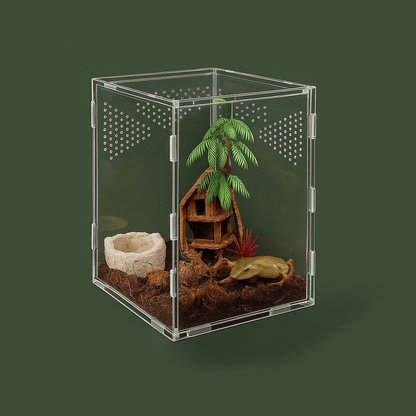 Boîte en acrylique ventilée pour araignée