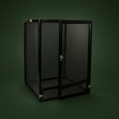 Cage grande en métal pour lézard