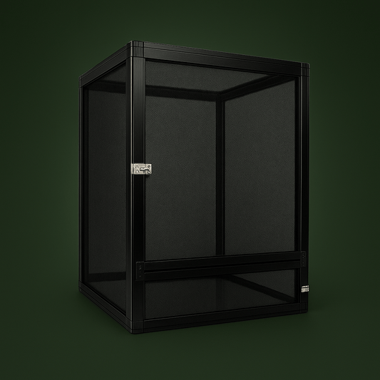 Cage grande en métal pour lézard