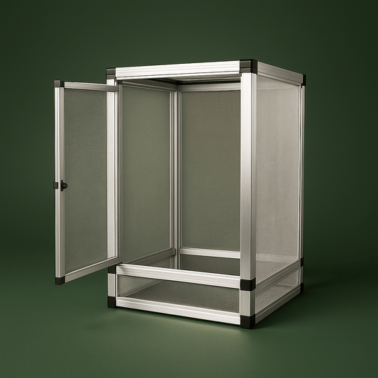 Cage à reptile grande en métal