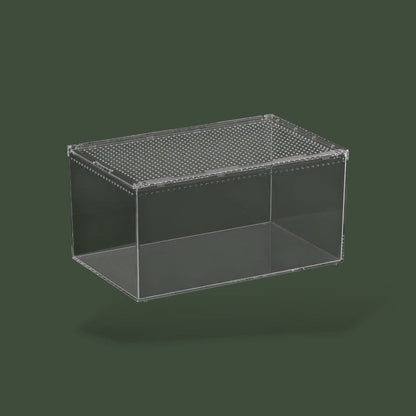 Boîte grande ventilée en acrylique pour reptile