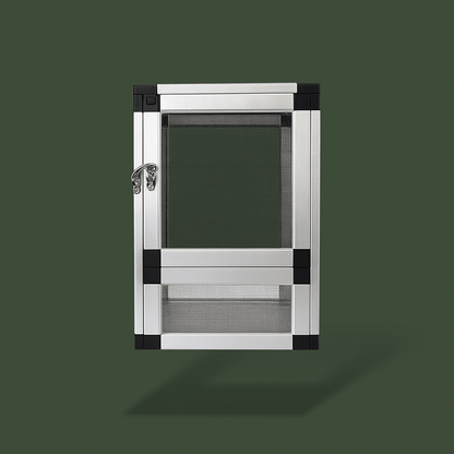 Cage grillagée en métal pour lézard