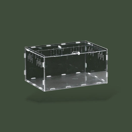 Terrarium grand ventilée en acrylique