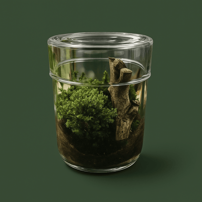 Terrarium mini en verre
