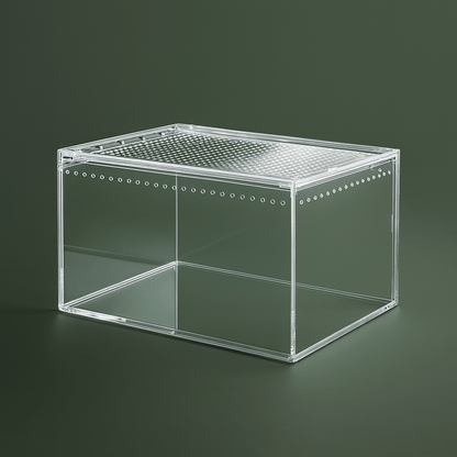 Terrarium en acrylique ventilé pour serpent – TerrariumStore