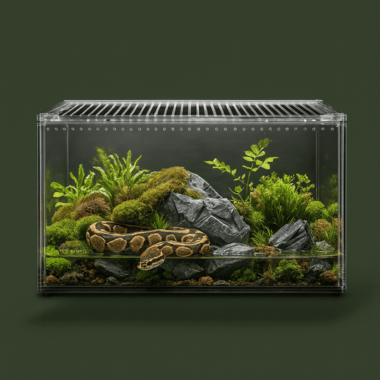 Terrarium en acrylique ventilé pour serpent – TerrariumStore