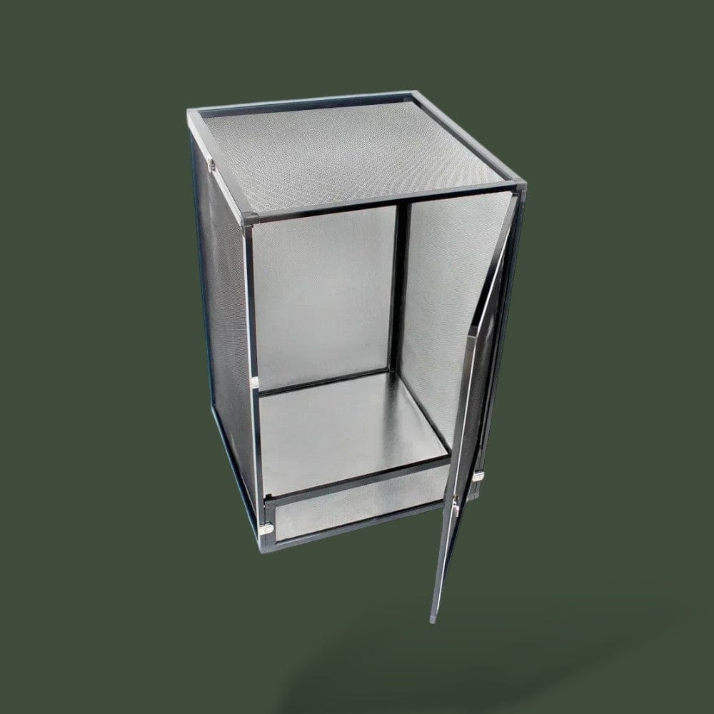 Terrarium de taille moyenne en métal pour reptiles